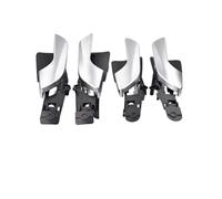 Maniglia Interna della Portiera Dell'aut Per Alfa Per Romeo Per Giulietta 2012-2018 4 Pezzi Maniglia Per Porta Interna Auto Maniglie Interne Per Manopola(Matte Silver)