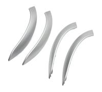 Maniglia Interna Per B&MW Serie 3 Serie 4 F30 F80 F31 F32 F33 F34 F35 F36 2013-2018 Rivestimento Esterno Maniglia Portiera Interna Dell'auto(Silver 4pcs)