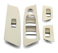 Maniglia Interna Per B&MW Serie 5 M5 G30 G31 F90 525 528 RHD Auto Anteriore Posteriore Portiera Alzacristalli Interruttore Pannello Copertura Modanatura(Oyster 4pcs Set)