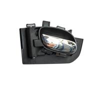 Maniglia Interna Portiera Per 206 207 Maniglie interne per porte auto maniglia interna per porte auto maniglia di chiusura per porte interne presa anteriore posteriore cromata(Black Left)