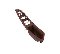 Maniglia Interna Portiera Per Per La Serie 5 Per F10 Per F11 Per F18 520 523 Porta Pannello Interno Sedile Conducente Interruttore Telaio Coperchio Scatola Portaoggetti(LHD RedBrown)