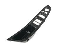 Maniglia Interna Portiera Per Per La Serie 5 Per F10 Per F11 Per F18 520 523 Porta Pannello Interno Sedile Conducente Interruttore Telaio Coperchio Scatola Portaoggetti(LHD Carbon Fiber)