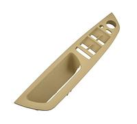Maniglia Interna Portiera Per Per X5 Per X6 E70 E71 E72 51416969402 Maniglie per porte interne destra sinistra Pannello interno porta Maniglia Pull Trim Cover 51416969403(Beige)