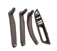 Maniglia Interna Portiera Per X5 Per X6 E70 E71 E72 2007-2014 LHD RHD 4 pz Set Porta Finestra Interruttore Sul Pannello Bracciolo Tirare Maniglia di Copertura Trim(RHD Moka Set)