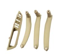 Maniglia Interna Portiera Per X5 Per X6 E70 E71 E72 2007-2014 LHD RHD 4 pz Set Porta Finestra Interruttore Sul Pannello Bracciolo Tirare Maniglia di Copertura Trim(LHD Beige Set)