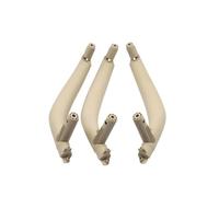 Maniglia Interna Portiera Per X5 Per X6 F15 F16 2014-2018 3 PZ LHD RHD Auto Interno Sinistro Destro Porta Passeggero Maniglia Copertura Pannello di Ricambio(RHD 3PCS Beige)
