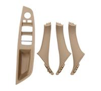 Maniglia interna staffa Per La Serie 5 F10 F11 Rivestimento Interno Auto Grigio Beige Nero Guida A Sinistra(Beige)