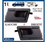 2 Maniglie Interni Nere Porte Sinistra Destra per Multivan Transporter T4