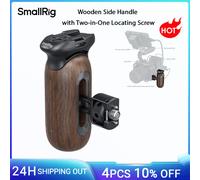 Maniglia laterale in legno SmallRig con vite di posizionamento due in uno per gabbie e piastre di montaggio con ARRI 3/8''-16 o 1/4"-20 fori 5238