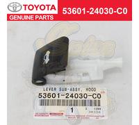 Maniglia leva comando blocco cappuccio nero Toyota 53601-24030-C0 per Supra