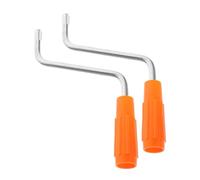 Maniglia Macchina Pasta 2pezzi in Lega di Ferro e PP | Accessorio per Macchina per Pasta, Ricambi Imperia Macchina Pasta, Compatibile Vari Modelli