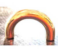 Maniglia Maniglietta per Mobili in Ottone Lucido mm. 40x22 Pz. 6 BOTTER