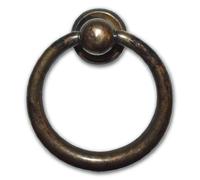Maniglia Maniglietta per Mobili Ottone Antico Metal Style Handles 40x46 mm
