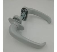 MANIGLIA MEDAL MOD.GIOIA 898 CON MOLLA ARGENTO S5