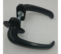 MANIGLIA MEDAL MOD.GIOIA 898 CON MOLLA NERO R3