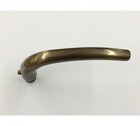 MANIGLIA MILENA GHIDINI OTTONE BRONZATO SINGOLA PER PORTA BLINDATA DA ABBINARE A PLACCA PER PORTONE PORTA BLINDATA Q8 PZ 1