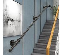 Maniglia Moderne per Stairsaircase Staircase Support Kit 20Ft Wall Mounted Staircase Banister per Gradini o Scale/6.6Ft/200Cm