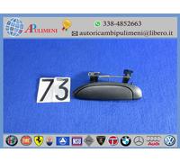 MANIGLIA NERA PORTA ANT POST SX DACIA LOGAN 04 RENAULT CLIO 98-05 MEGANE SCENIC