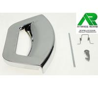 MANIGLIA OBLÒ CROMATA LAVATRICE FUTURA ARISTON HOTPOINT ORIGINALE C00287769