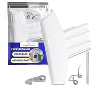 Maniglia Oblo Lavatrice in Kit con Codice Originale 482000023057 C00259409 per Indesit per Ariston per Hotpoint - Garanzia di 10 Anni - MONTERAL