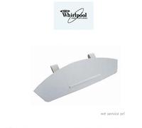 MANIGLIA OBLO' ORIGINALE WHIRLPOOL BIANCA MONTABILE SU OBLO' NERO 481010789792