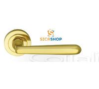 Maniglia ottone x porta interna mod.Altwien Cottali made in Italy Olv