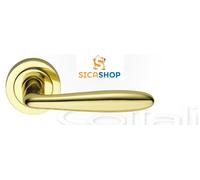 Maniglia ottone x porta interna mod. Clara Cottali made in Italy Olv
