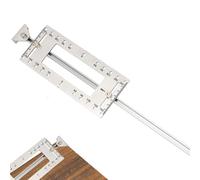 Maniglia per armadietto - Stencil di trazione, multiuso, con foro per armadio, pratico dispositivo hardware per armadio per una regolazione pratica, pratico stencil hardware per armadio per trapano