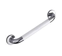 Maniglia per bagno, barra per disabili da bagno, corrimano cromato lucido con maniglia antiscivolo in nylon per montaggio a parete per Bled El a (38 cm)