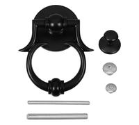 Maniglia per batacchio 1 set battente in lega di zinco porta anteriore che bussa maniglia hardware sicurezza anello trazione for cancello esterno casa