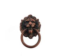 Maniglia per batacchio For cassettiere, cassetti, armadi, maniglie for porte, pomelli, battente, testa di leone(Color02)