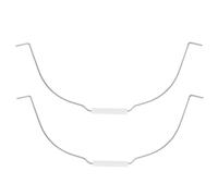 Maniglia per benna da 2 pezzi Maniglia di ricambio per impugnatura resistente