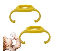 Maniglia per bottiglia asilo nido, maniglie ergonomiche in faccia, impugnatura per bottiglie d'acqua e latte per bambini piccoli | Accessori per bottiglie d'acqua domestiche, centro di apprendimento