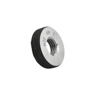 Maniglia per Calibro a Spina 1SET M16-M18 Calibro ad anello for filettatura metrica a denti fini non standard 6 fori M16 M17 M18 X0,5 X0,75 X1 X1,5 X2 Strumento di misura(M16x0.5 6h)