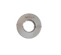 Maniglia per Calibro a Spina Calibro ad anello for filettatura di tubi 1/16 1/8 3/8 1/4 1/2 3/4 1 1/4 conico Calibro for filettatura di tubi(NPT1l8-27 1pcs)