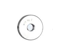 Maniglia per Calibro a Spina Set di calibri ad anello filettati metrici M10 M10X1,5 .25 Calibri a vite fini Strumenti di ispezione(M10X1 6G T Z)