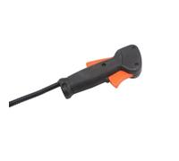 Maniglia per controllo dell'acceleratore per decespugliatori FS120 FS200 FS250, struttura in plastica resistente e metallo per uso esterno, impugnatura facile da impugnare, ricambio per tosaerba