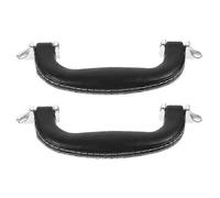 Maniglia per Custodia Chitarra Nera 16,50x6,40x1,00 cm, 2 Pezzi, Resistente e Comoda