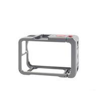 Maniglia per DJI Action 6 compatibile per fotografia di strada realizzata in lega di alluminio per una portabilità e un uso bilanciati (gabbia per fotocamera)