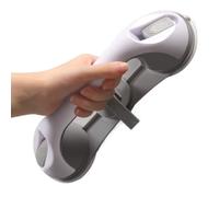 Maniglia per doccia a per anziani, corrimano rimovibile, in materiale ABS, accessorio da bagno per adulti, per handicap, tappetino antiscivolo, scorrimento appropriato, 28 x 9 cm