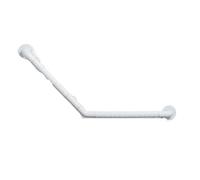 Maniglia Per Doccia Accessori di sicurezza for il bagno con corrimano, da 135 gradi, barra sostegno antiscivolo for WC, maniglia in acciaio inossidabile senza barriere(White 32cm)