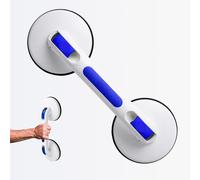 Maniglia per doccia, corrimano rimovibile per vasca da bagno e maniglie di sicurezza per il bagno per anziani e disabili (blu, 1 pezzo)
