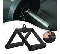Maniglia per fila doppia D Triangolo Barra metallo per palestra LAT Pulldown