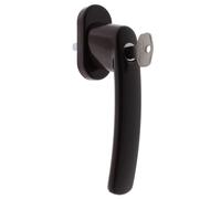 Maniglia per finestra ABUS chiudibile a chiave FG200 AB208 con perno quadrato...