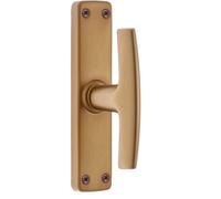 Maniglia per finestra Martellina Bica alluminio bronzata Bronzato