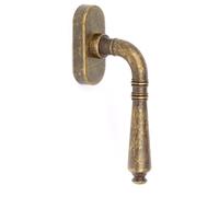 Maniglia per finestra Martellina DK modello dieci bronzo antico Bronzo antico