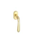 Maniglia per finestra Martellina DK modello sei ottone lucido Ottone lucido