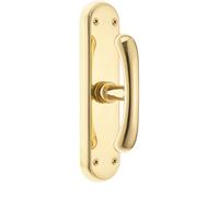 Maniglia per finestra Martellina modello sei ottone lucido Ottone lucido