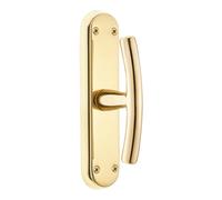 Maniglia per finestra Martellina modello tre ottone lucido Ottone lucido