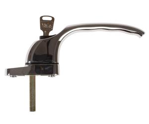 Maniglia Per Finestra PVCu Yale Lucido Cromo YALPYWHL40PC